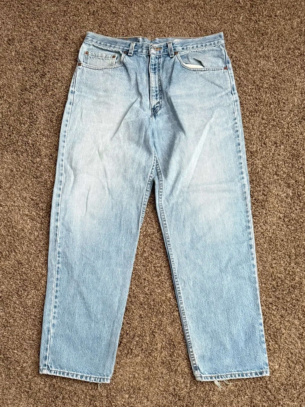 Levi's 550 Relaxed Fit Vintage 90s USA Made Light Wash Jeans Men's Size 34x30
